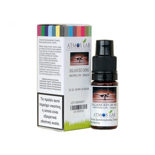 Atmos Lab Nic-Base Balanced 20mg 10ml