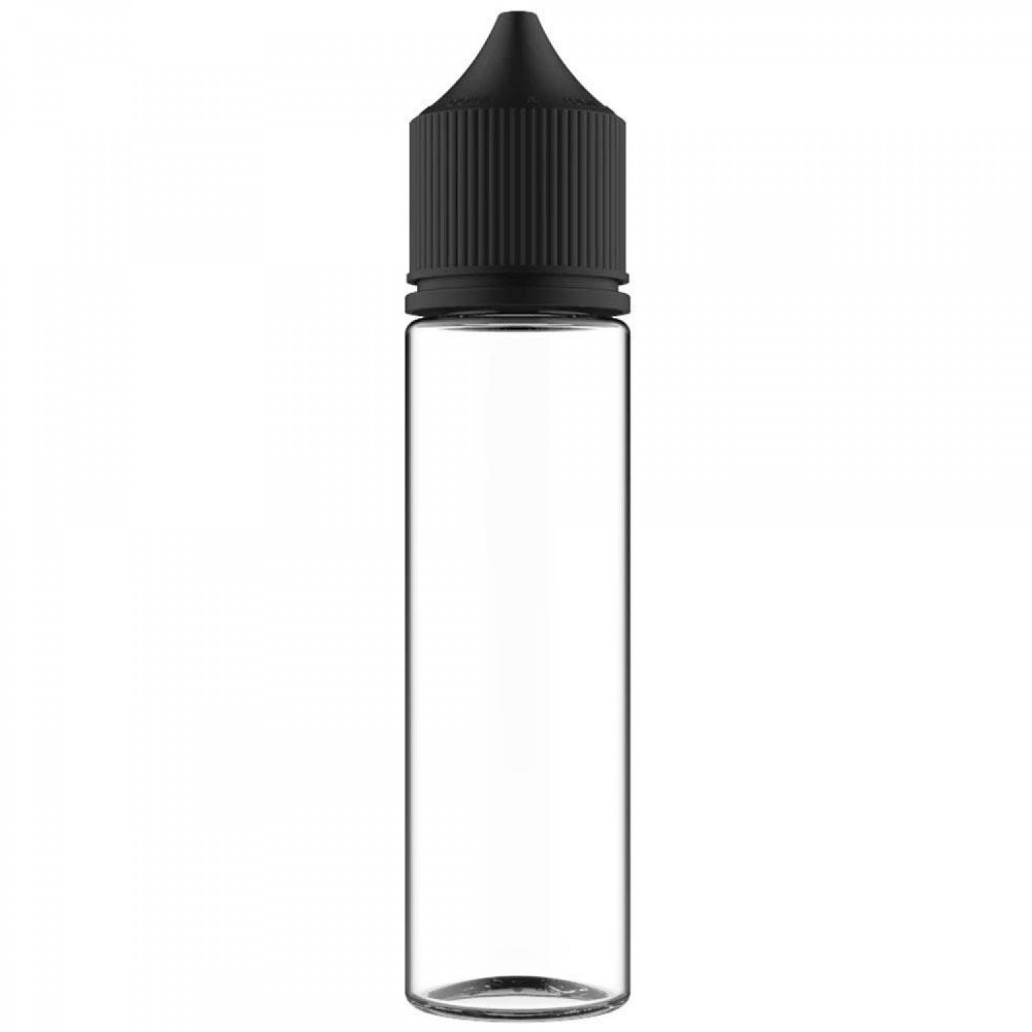Chubby Gorilla 60ml Clear Unicorn V3 Solid Black Cap