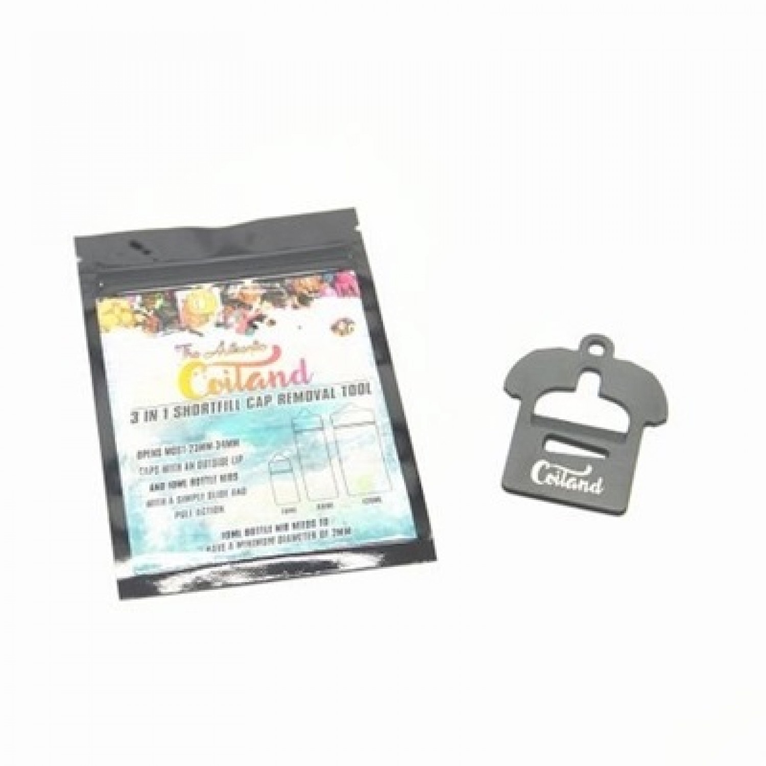 Coiland 3 in 1 Shortfill Cap Removal Tool