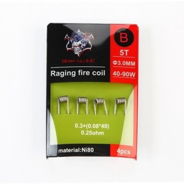 Demon Killer Raging Fire Ni80 Coil 