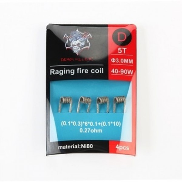 Demon Killer Raging Fire Ni80 Coil 