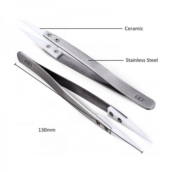 UD Ceramic Tip Tweezers
