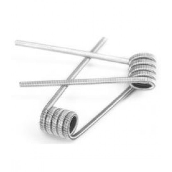 Wotofo Ni80 Dual Core Fused Clapton Prebuilt Coils (10τεμ.) Wotofo Ni80 Dual Core Fused Clapton Prebuilt Coils (10τεμ.)