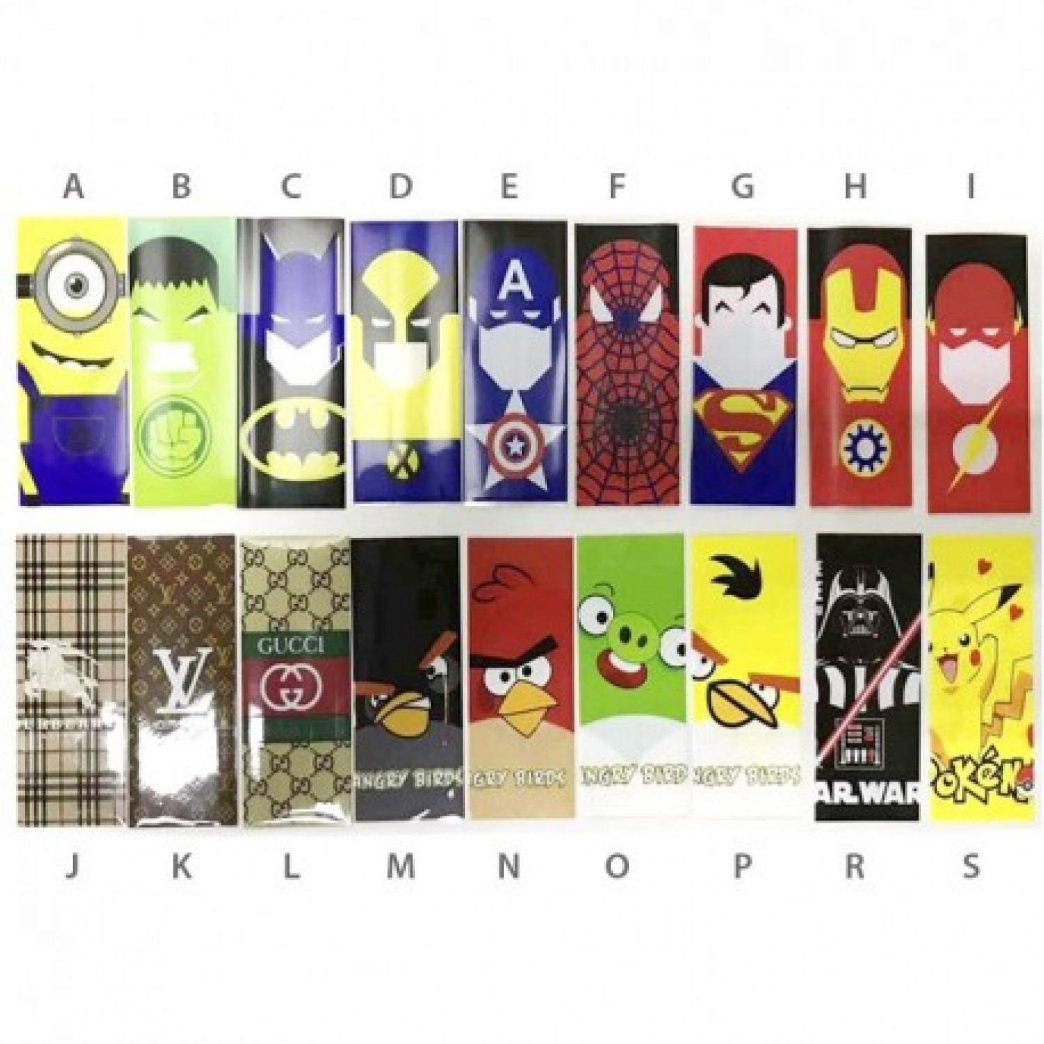 PVC 18650 Battery Wraps