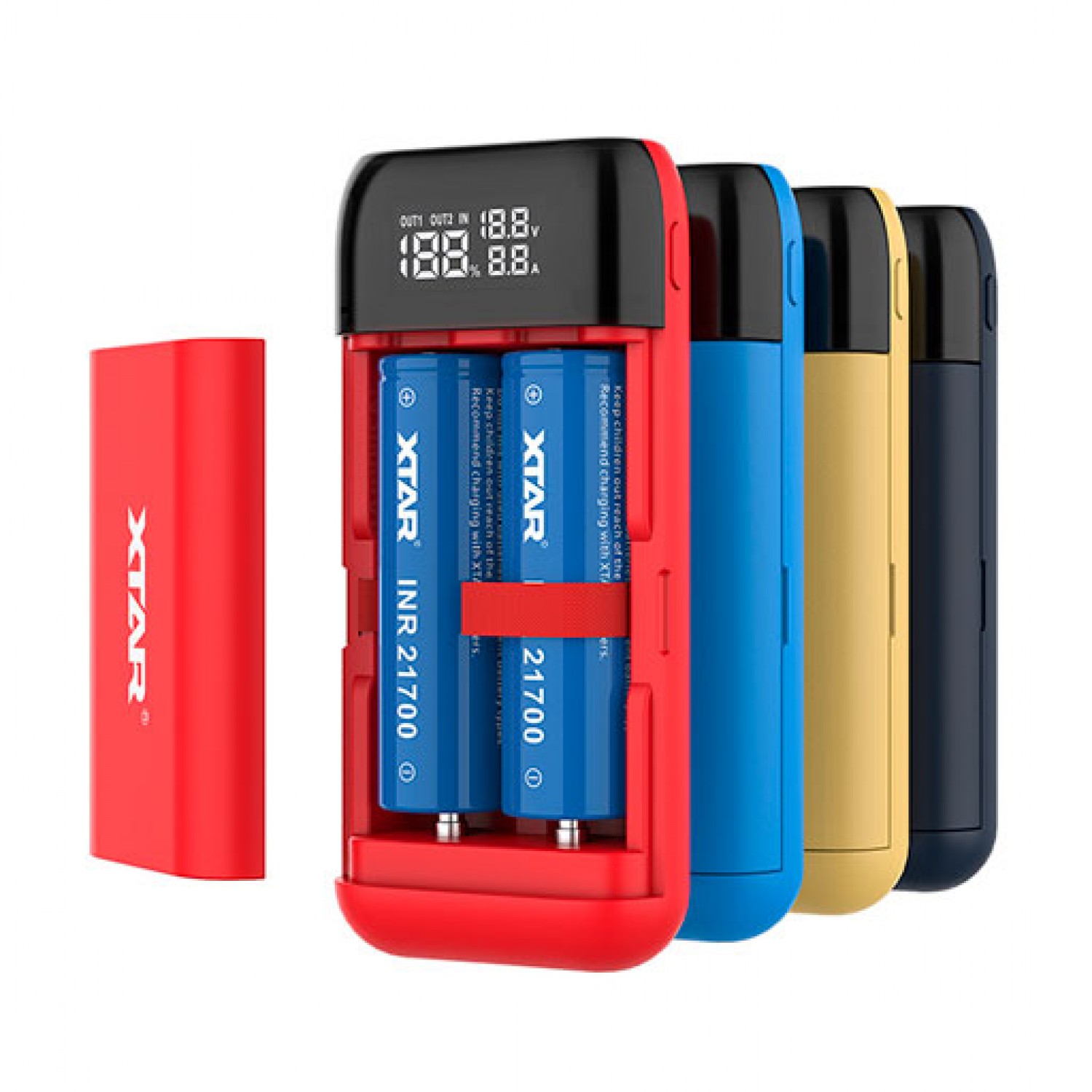 XTAR PB2S Φορτιστής μπαταριών & Powerbank