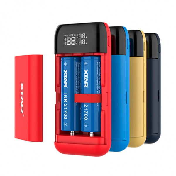 XTAR PB2S Φορτιστής μπαταριών & Powerbank