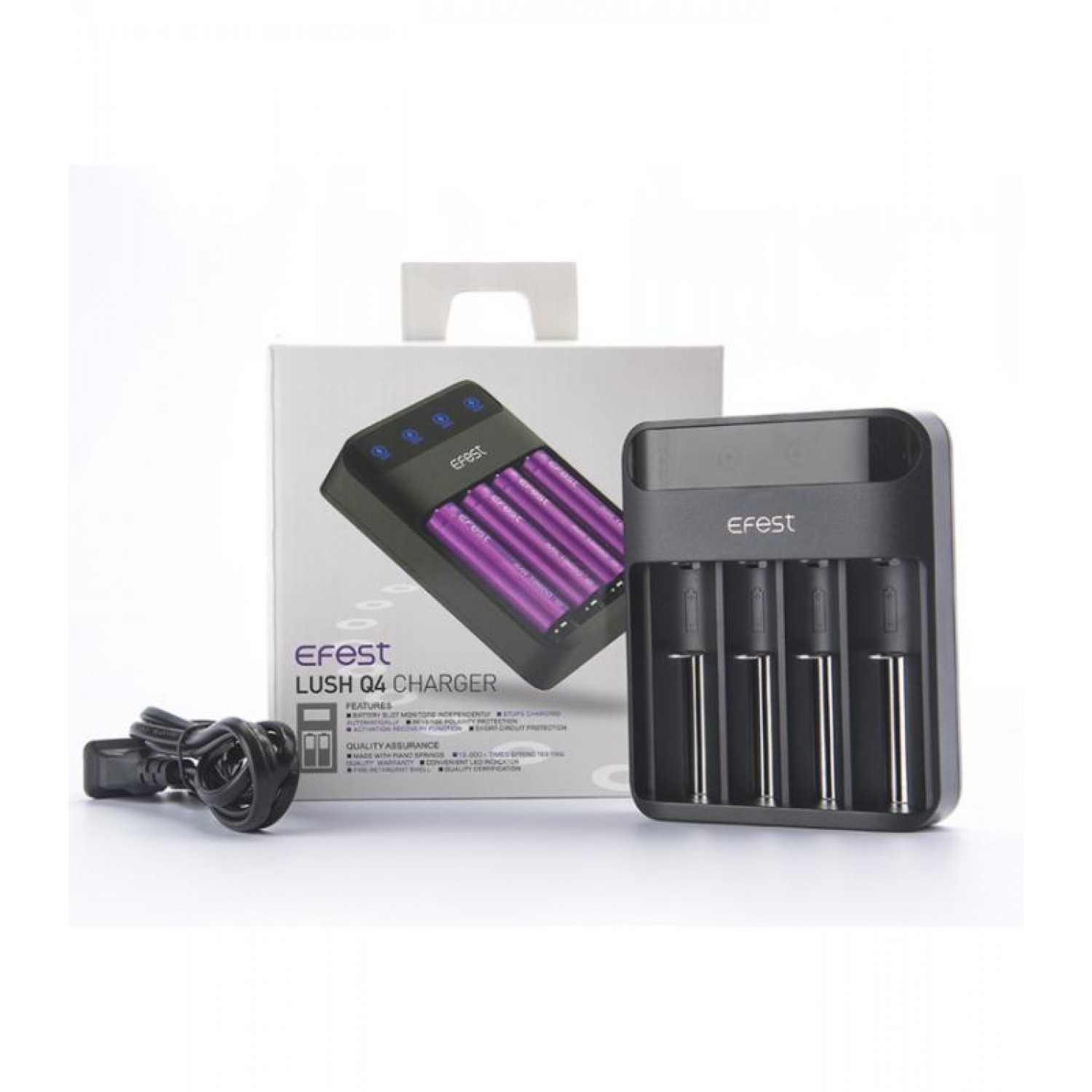 Efest Lush Q4 Φορτιστής Μπαταριών