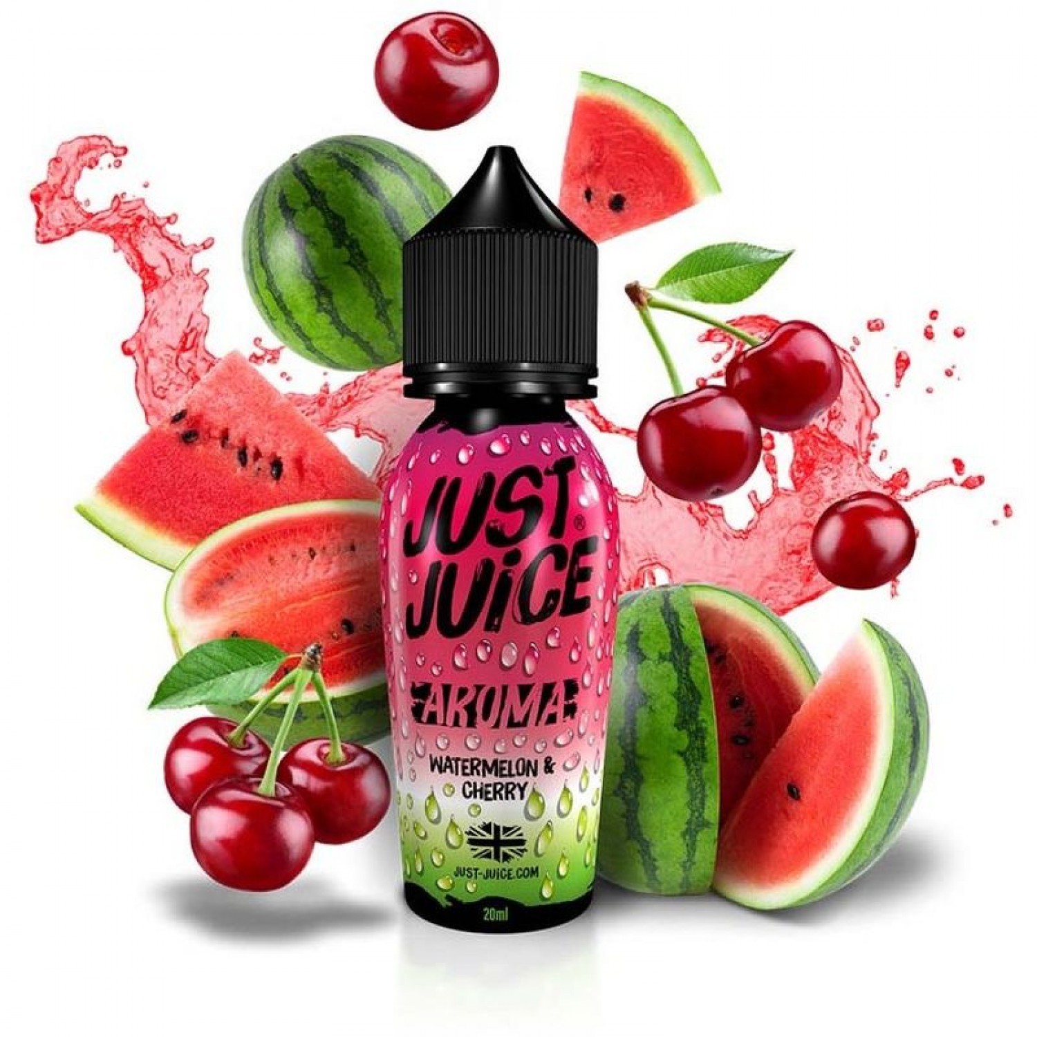 Just Juice Watermelon & Cherry 20ml (60ml) Just Juice Watermelon & Cherry 20ml (60ml)