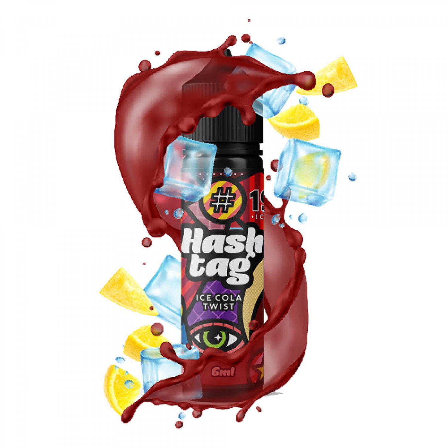 Hashtag #Ice Cola Twist 6ml (60ml) Hashtag #Ice Cola Twist 6ml (60ml)