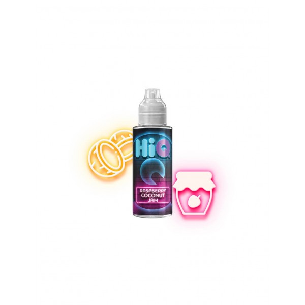 HiQ Raspberry Coconut Jam Flavour Shot 20/120ml