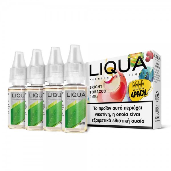 Liqua New Bright Tobacco 4 x 10ml