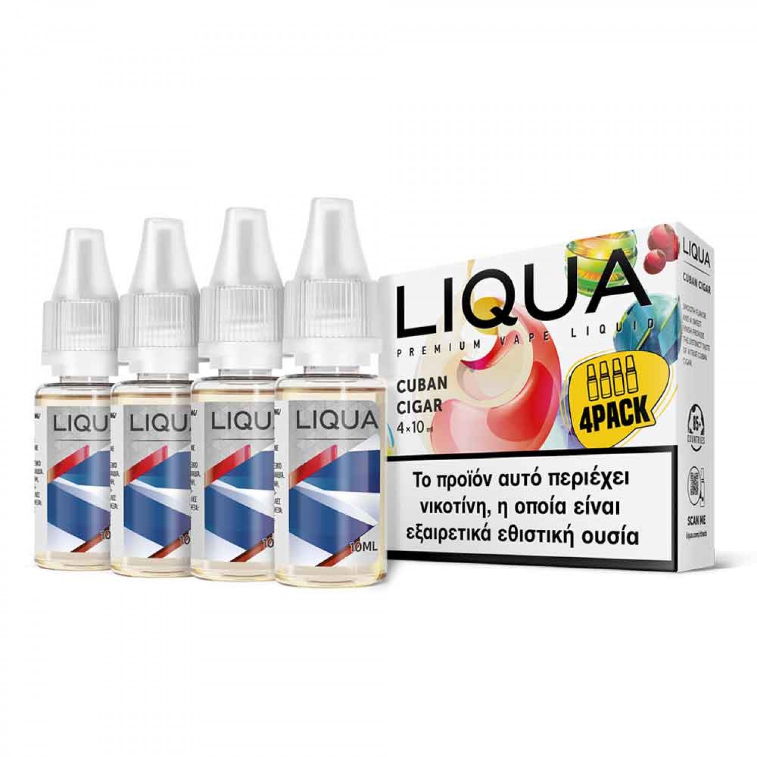 Liqua New Cuban Cigar 4 x 10ml Liqua New Cuban Cigar 4 x 10ml