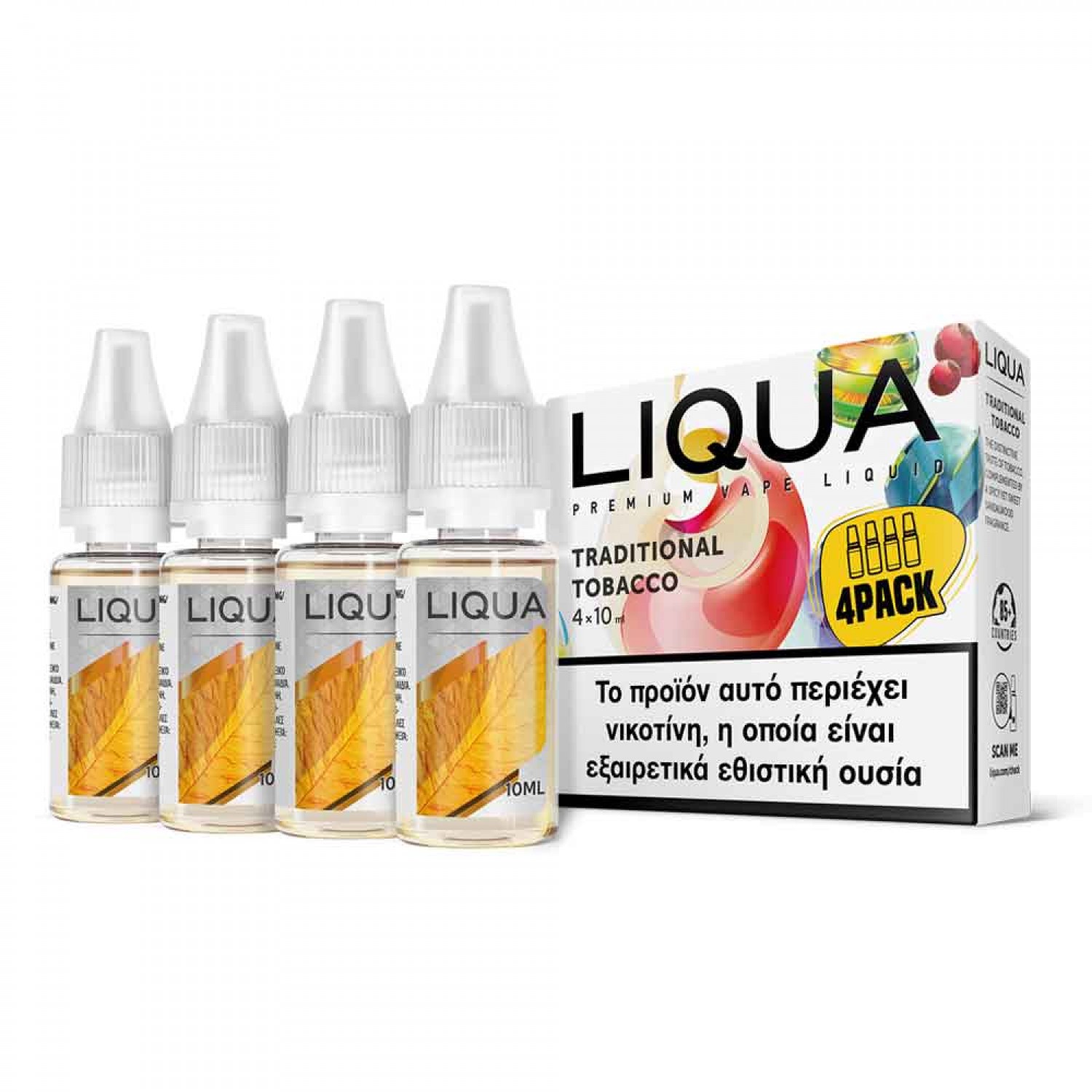 Liqua New Traditional Tobacco 4 x 10ml