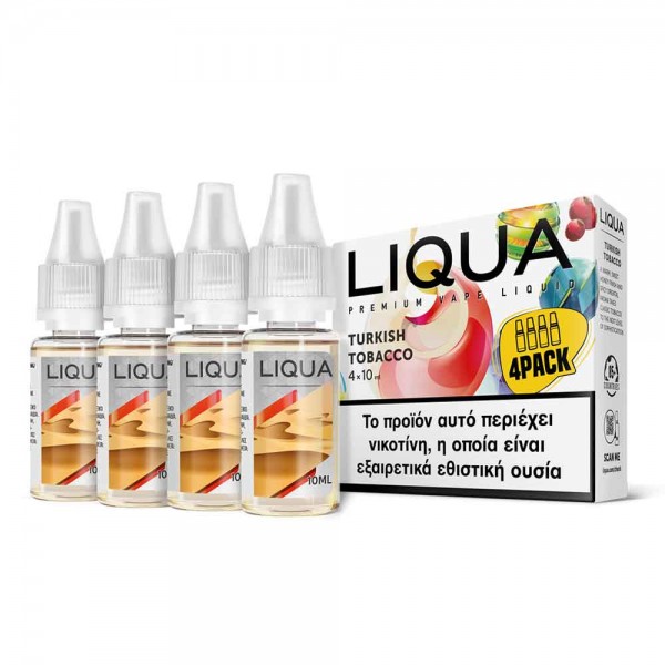 Liqua New Turkish Tobacco 4 x 10ml