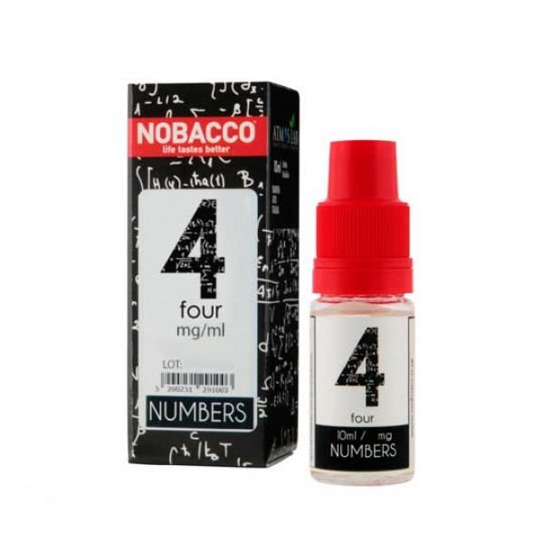 NOBACCO-NUMBERS - FOUR 10ml