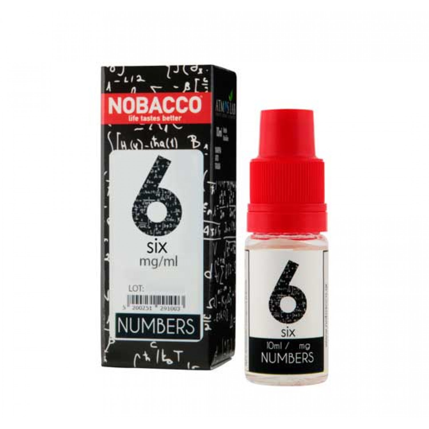 NOBACCO-NUMBERS - SIX 10ml