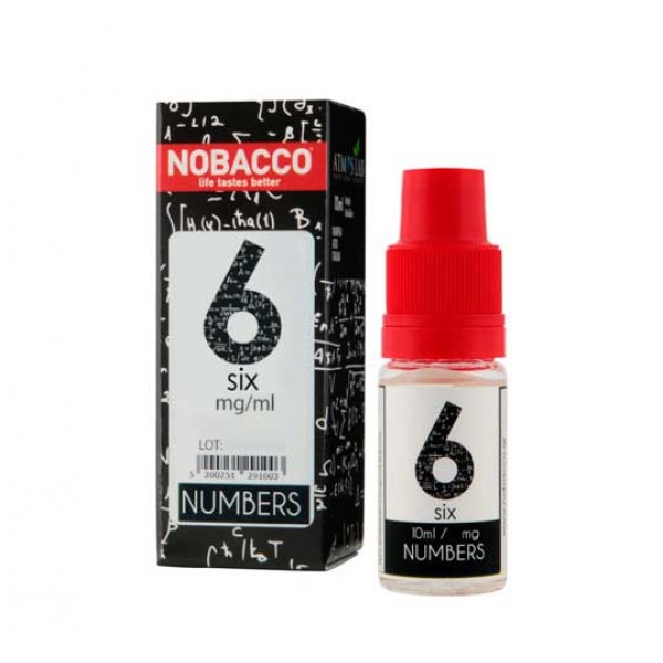 NOBACCO-NUMBERS - SIX 10ml