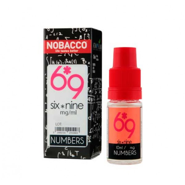 NOBACCO-NUMBERS - 6*9 10ml NOBACCO-NUMBERS - 6*9 10ml