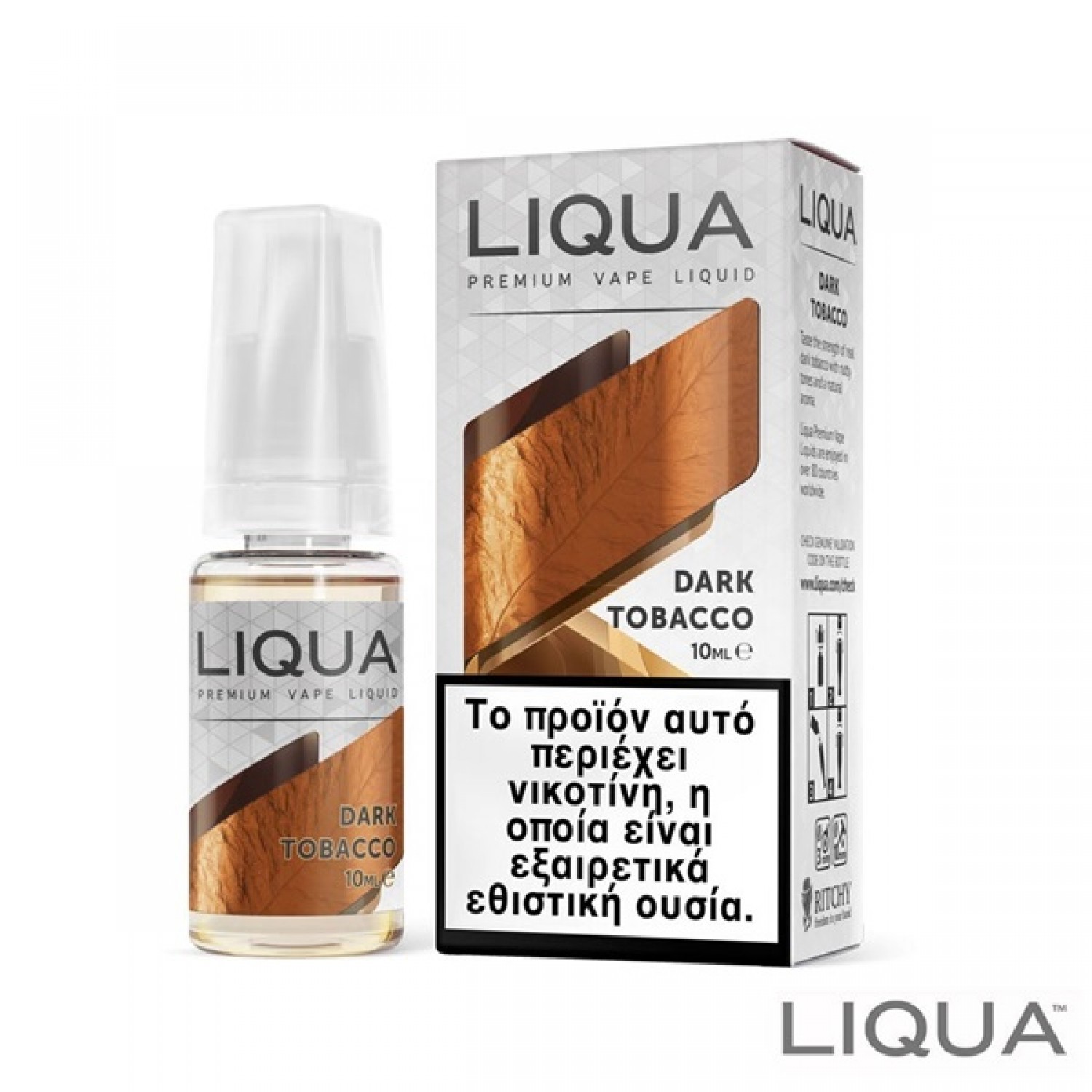 Liqua New Dark Tobacco 10ml Liqua New Dark Tobacco 10ml
