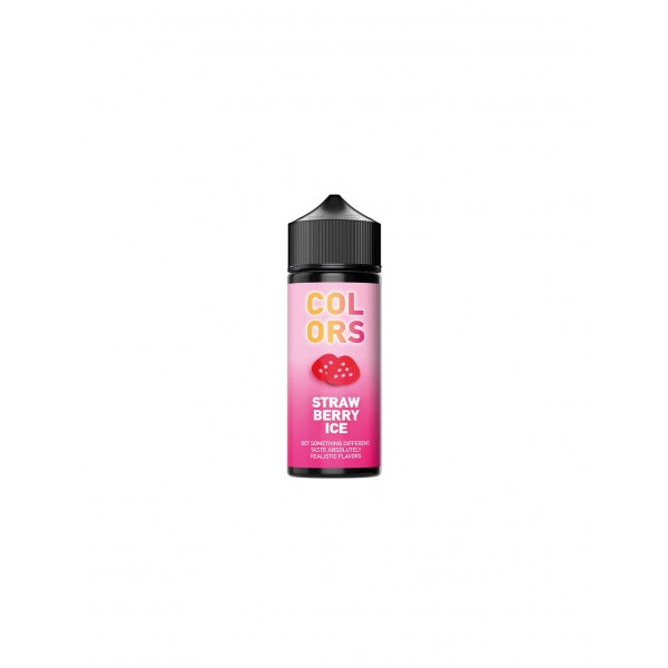 Mad Juice Colors Strawberry Ice Flavour Shot 24/120ml Mad Juice Colors Strawberry Ice Flavour Shot 24/120ml