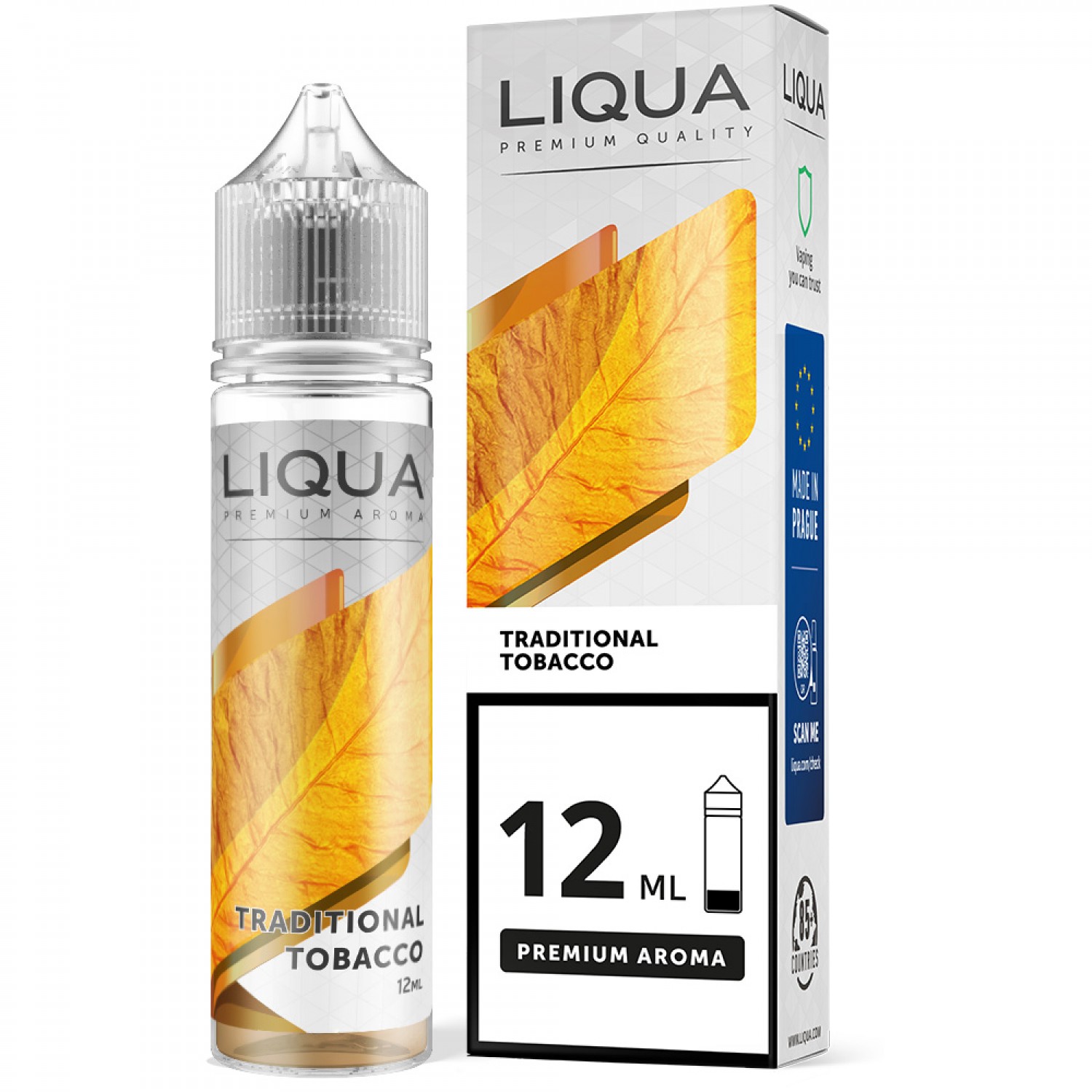Liqua Traditional Tobacco 12ml (60ml)