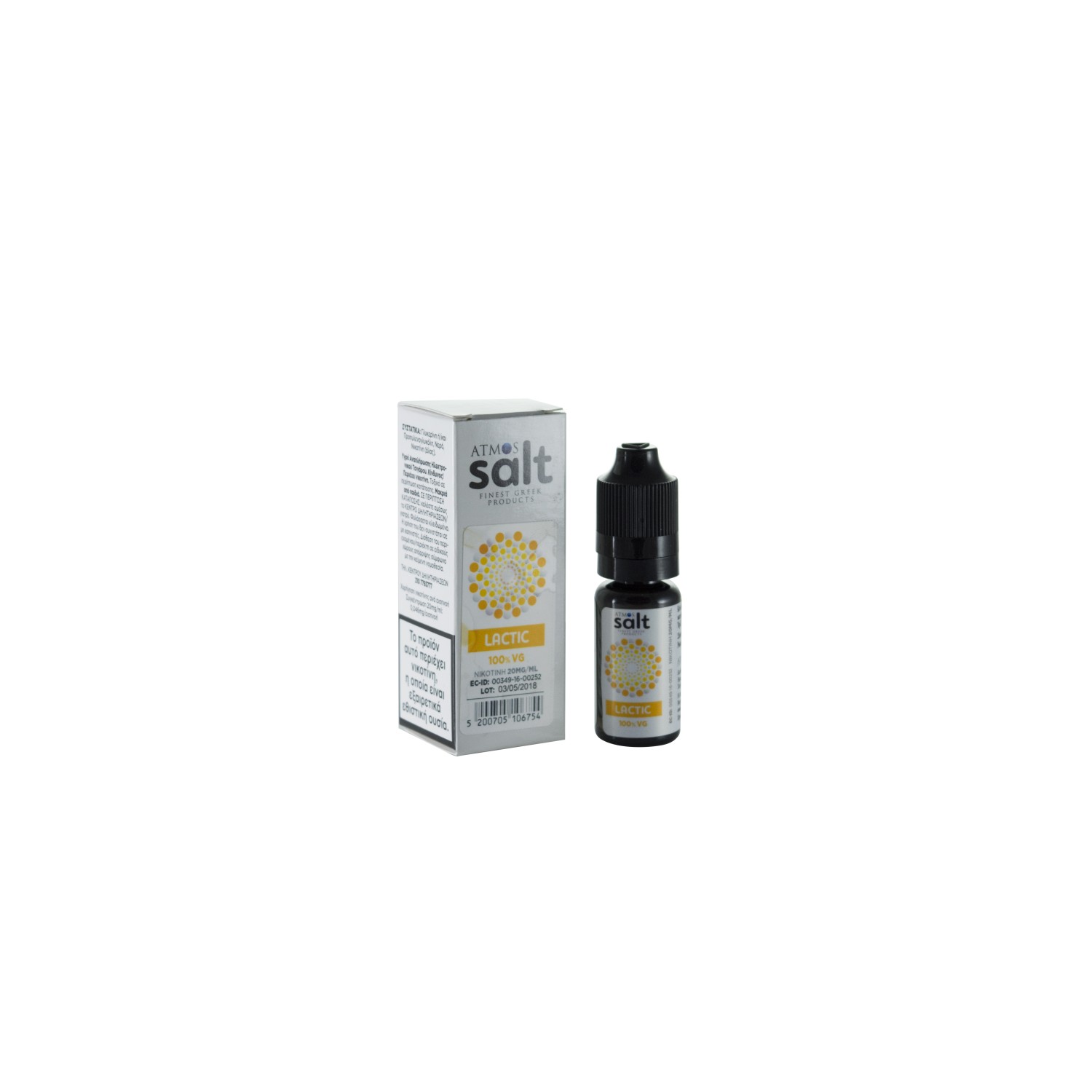 Atmos Lab Lactic AtmoSalt 20mg 10ml Atmos Lab Lactic AtmoSalt 20mg 10ml