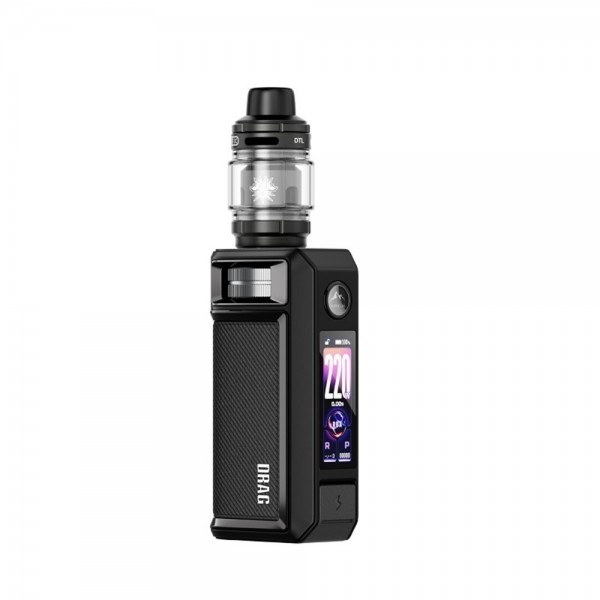 VooPoo Drag 6 220W 4400mAh & Uforce X Tank II 5ml Kit VooPoo Drag 6 220W 4400mAh & Uforce X Tank II 5ml Kit