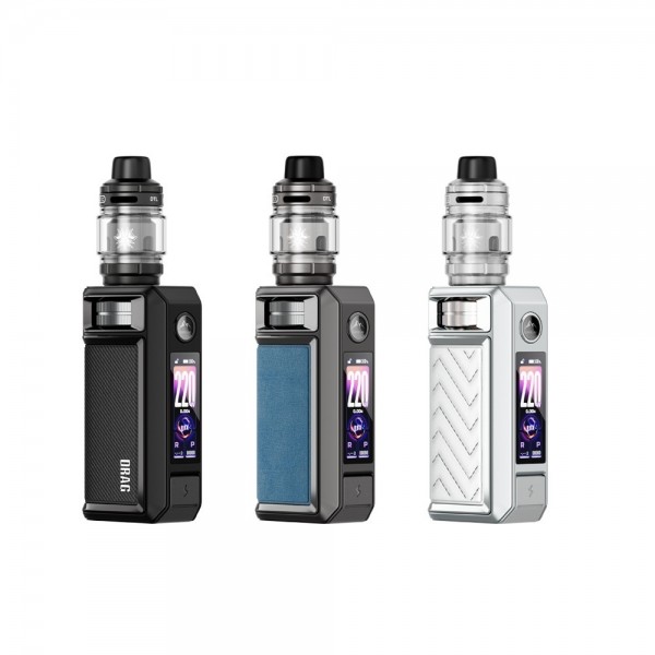 VooPoo Drag 6 220W 4400mAh & Uforce X Tank II 5ml Kit VooPoo Drag 6 220W 4400mAh & Uforce X Tank II 5ml Kit
