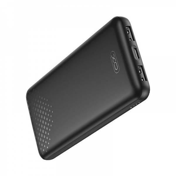 XO Power Bank 10000mAh, LED indicator, black – PB312